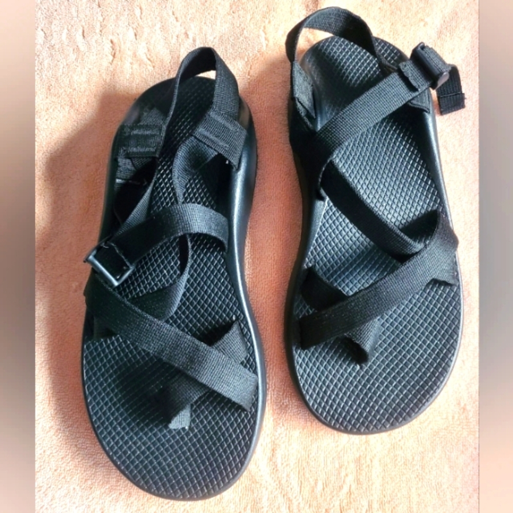 Chaco Outdoor Adjustable Hiking Trail Water Sport Sandal  Size Usa:M10/Black 